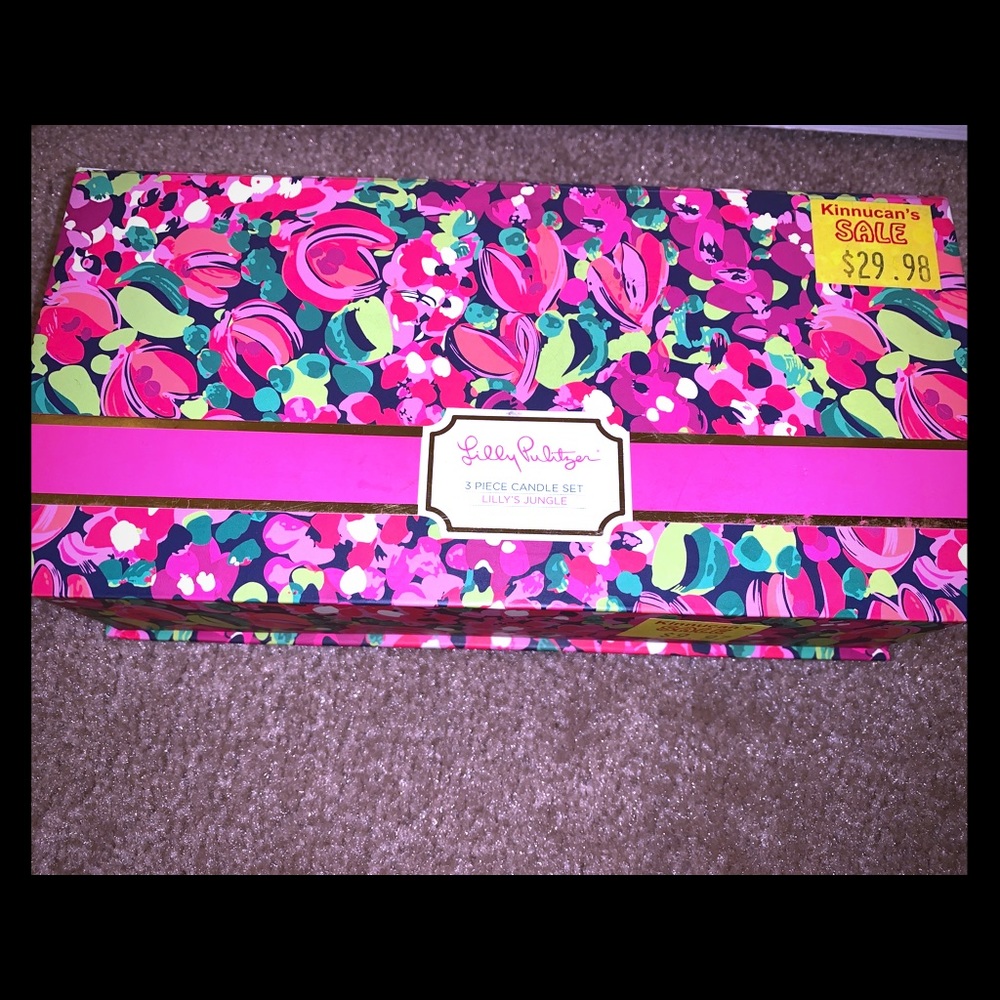 Lily Pulitzer candle set